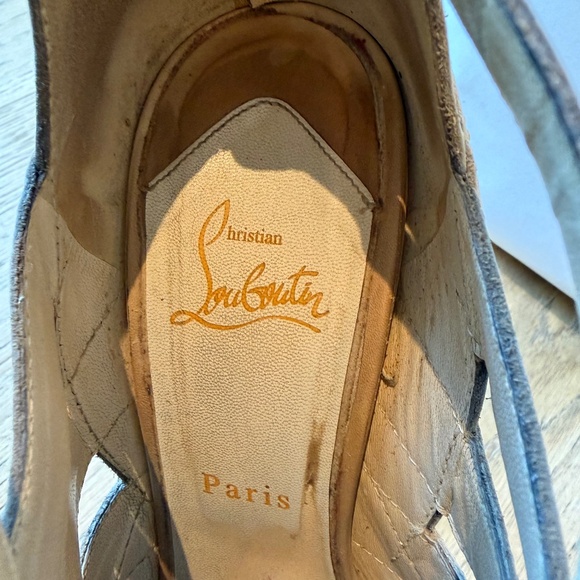 Christian Louboutin Leather Ankle Booties - Picture 6 of 6
